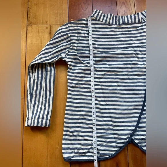 Gamine Workwear Piscine Smock Indigo Stripe - Picture 7 of 9
